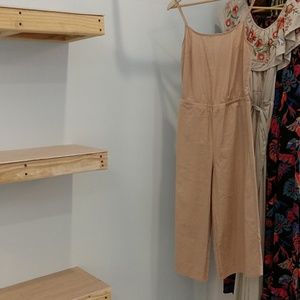 Tan jumpsuit